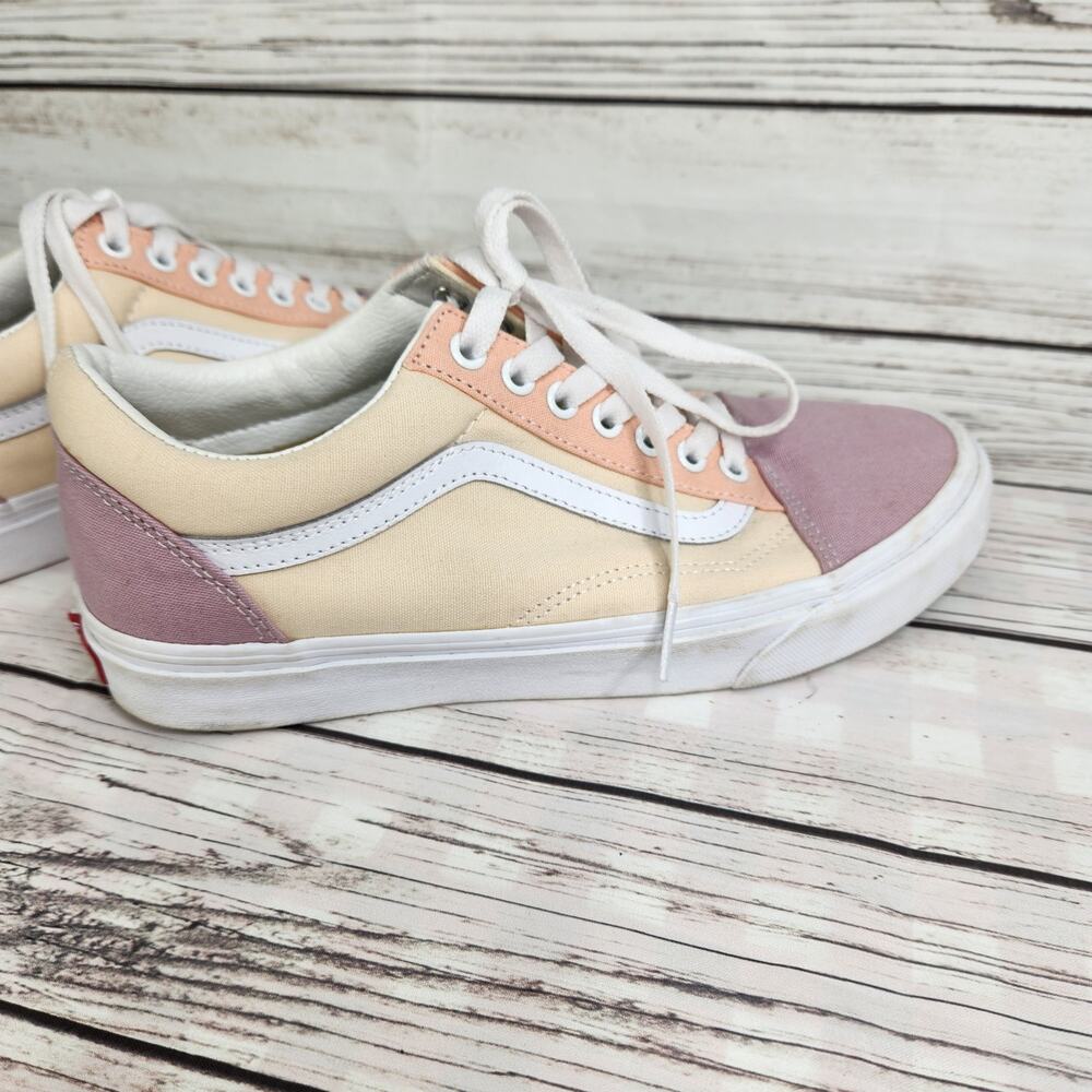 Vans Retro Pastel Block Old School Shoe Multicolor (Men 8/Women 9.5) Unisex - Picture 6 of 11